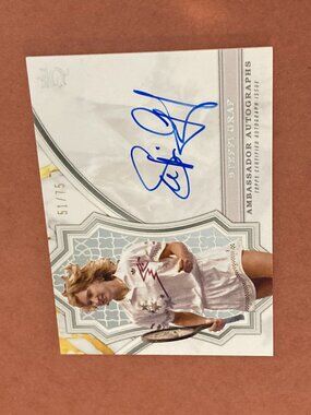 2024 Topps Royalty Collection Steffi Graf Ambassador Autograph Card